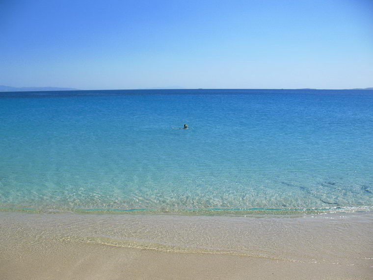 Agios Prokopios Beach in Naxos