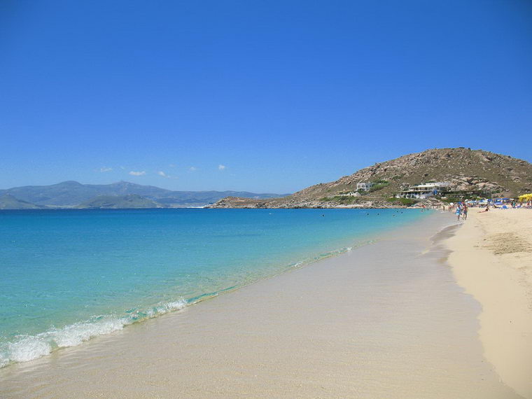 Agios Prokopios Beach in Naxos